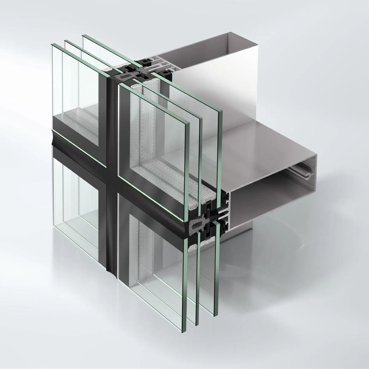 Schüco Sistema per facciate FWS 50 SG.SI